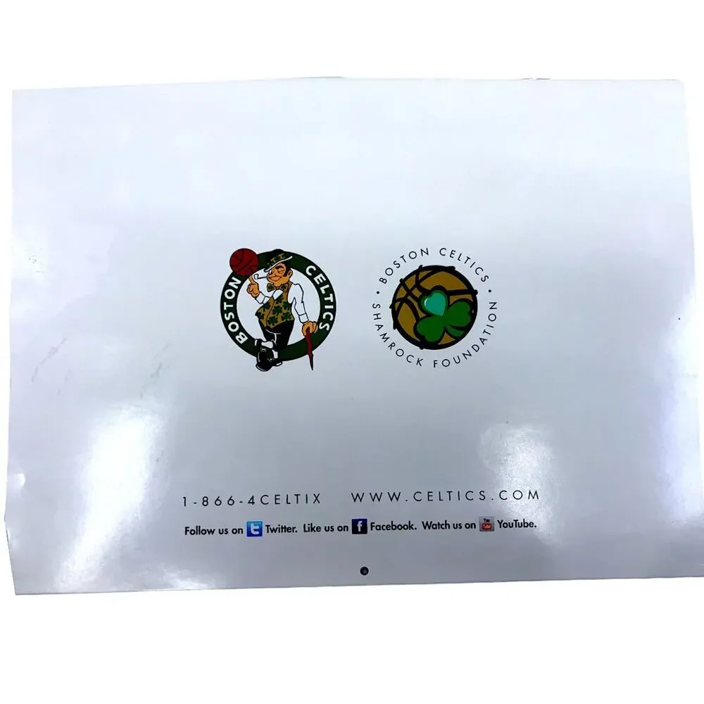 Boston Celtics 2011 Team Calendar *NEW*